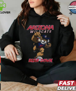 Arizona Wildcats Football Team Class Of 2024 Bear Down Mascot Shirt
