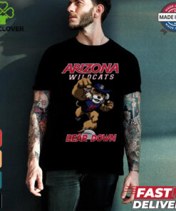 Arizona Wildcats Football Team Class Of 2024 Bear Down Mascot Shirt