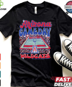 Arizona Wildcats Gameday Field 2024 T Shirt 1 Arizona Wildcats Gameday Field 2024 T Shirt