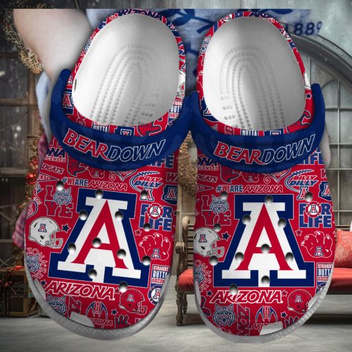 Arizona Wildcats NCAA Sport Crocs Crocband Clogs Shoes Comfortable For Men Women and Kids – Footwearelite Exclusive