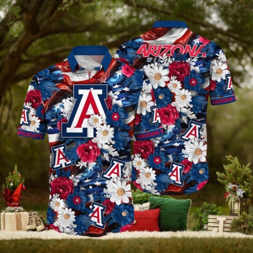 Arizona Wildcats NCAA3 Hawaii Shirt Independence Day