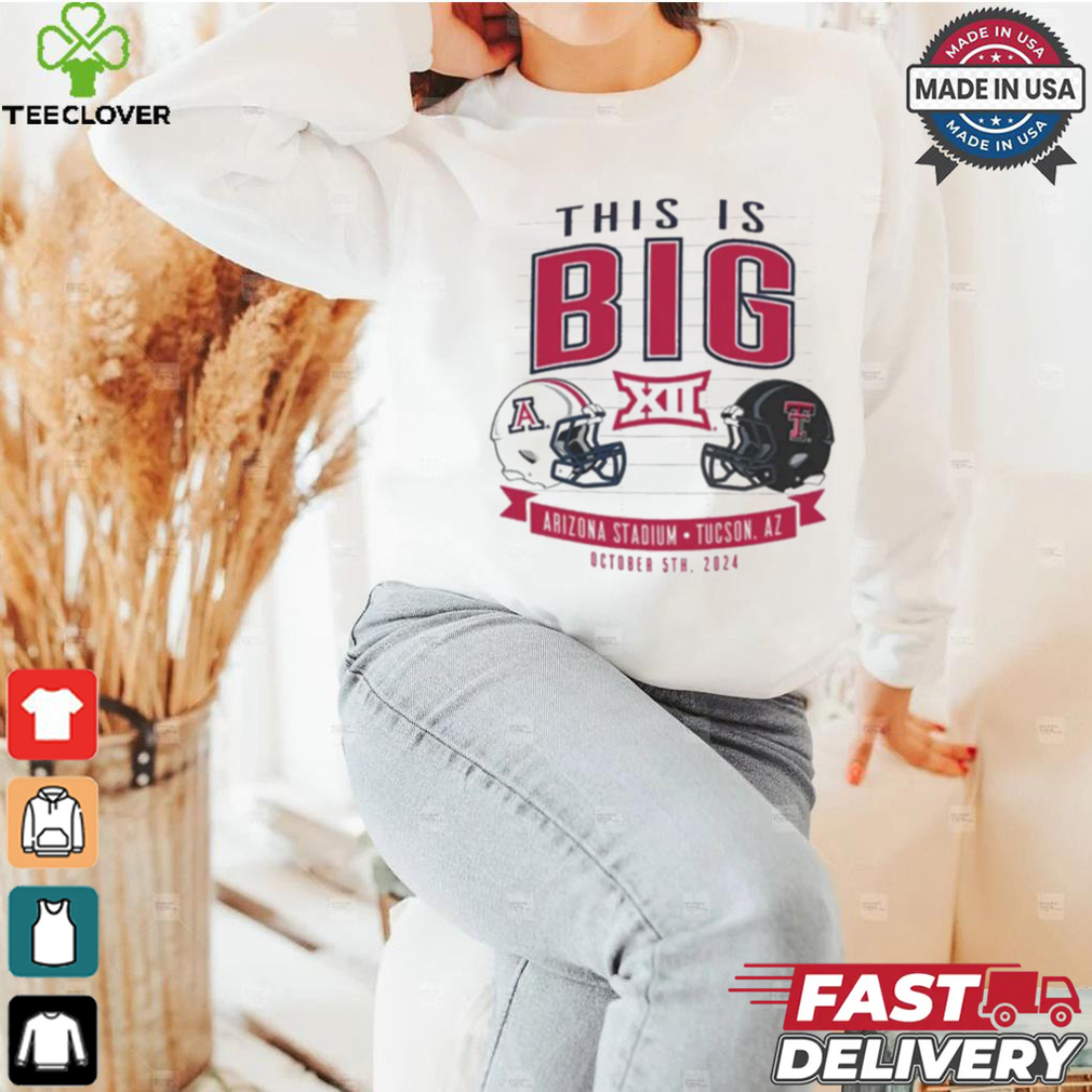 Arizona Wildcats This is BIG XII Home Game Day 2024 T Shirt Arizona Wildcats This is BIG XII Home Game Day 2024 T Shirt