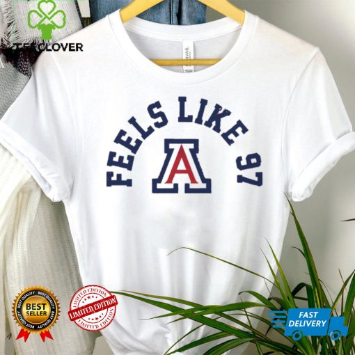 Arizona Wildcats basketball feels like ’97 logo hoodie, sweater, longsleeve, shirt v-neck, t-shirt