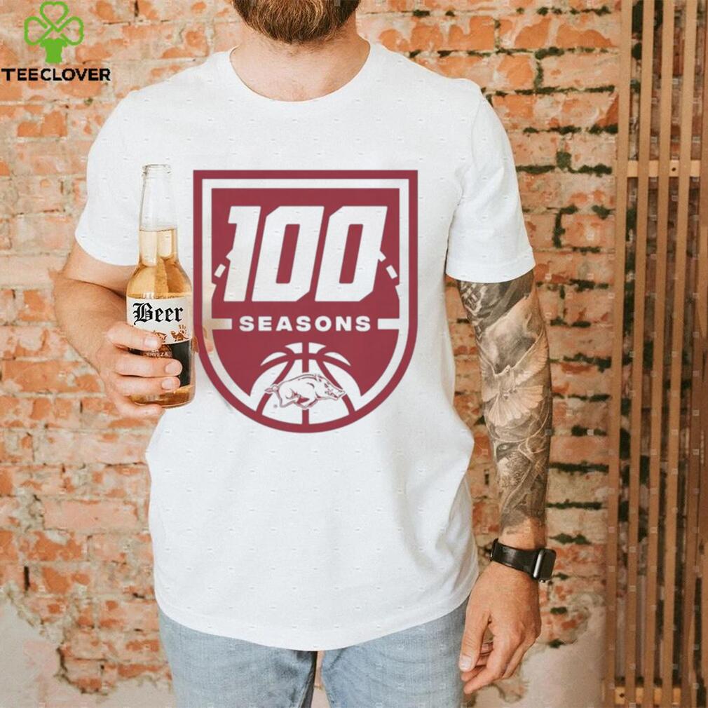 Arkansas Basketball 100 Seasons T shirt Arkansas Basketball 100 Seasons T shirt