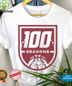 Arkansas Basketball 100 Seasons T shirt 3 Arkansas Basketball 100 Seasons T shirt