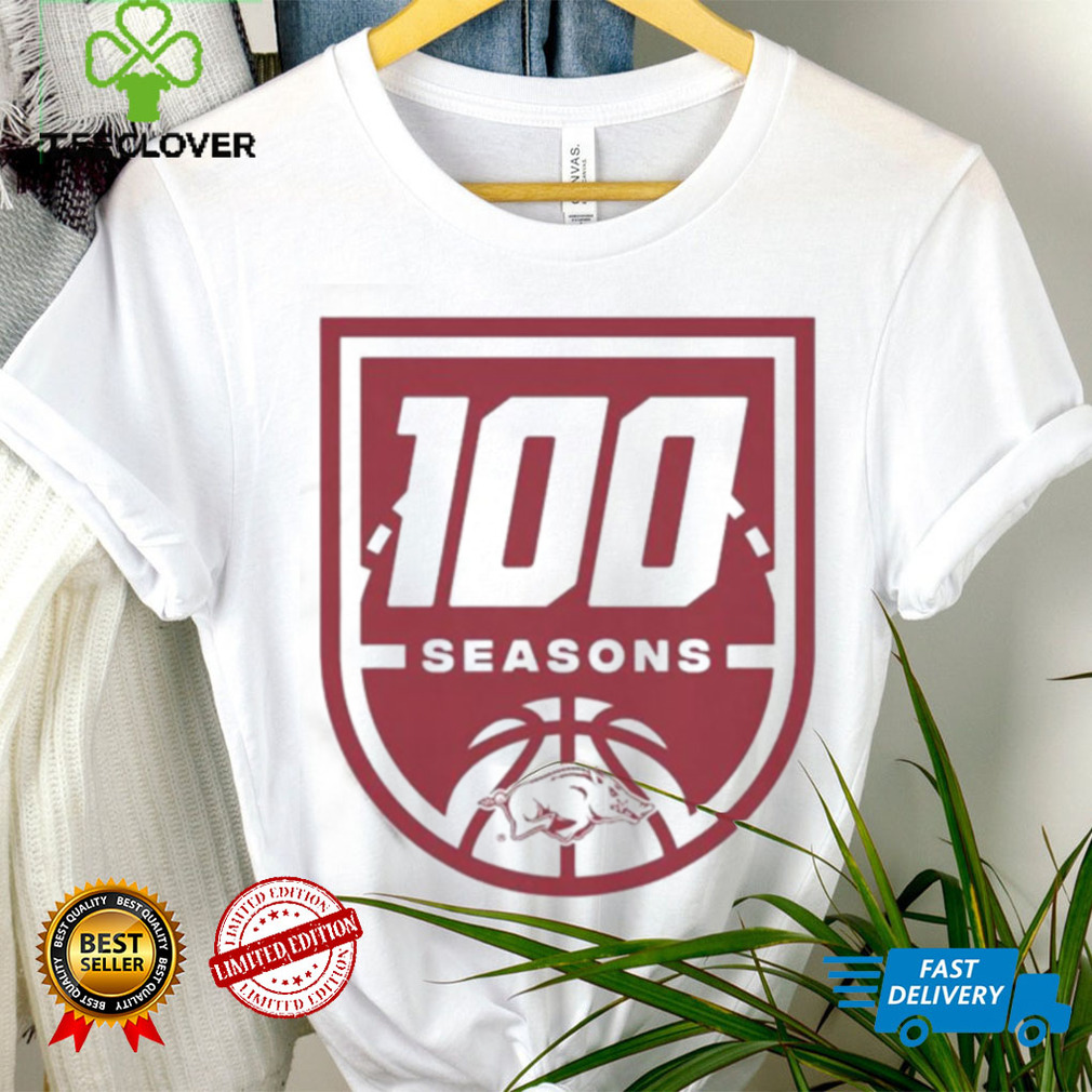 Arkansas Basketball 100 Seasons T shirt Arkansas Basketball 100 Seasons T shirt