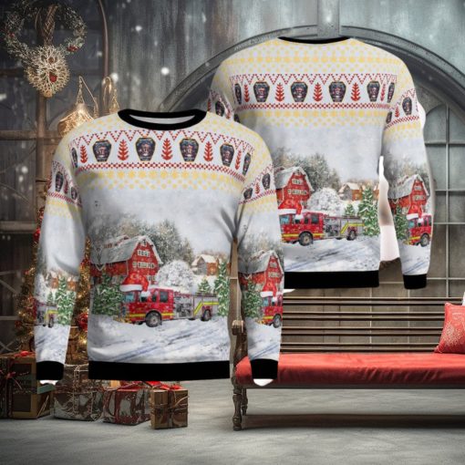 Arkansas, Beaver Lake Fire Department Ugly Xmas Sweater