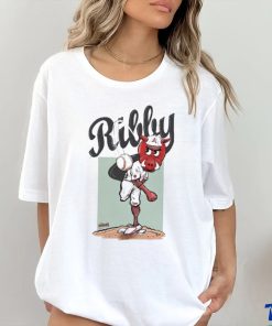 Arkansas HogToons Throwing Ribby Raglan Shirt