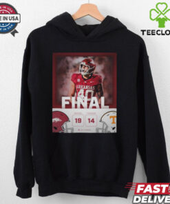 Arkansas Razorback wins 19 14 Tennessee football 2024 game final score hoodie, sweater, longsleeve, shirt v-neck, t-shirt