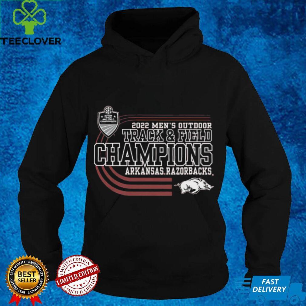 Arkansas Razorbacks 2022 SEC Men’s Outdoor Track And Field Champions shirt