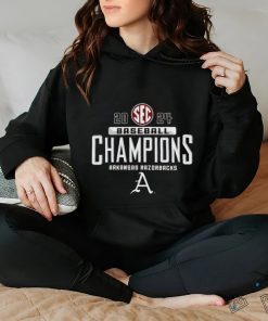 Arkansas Razorbacks 2024 SEC Baseball Champions Shirt