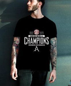 Arkansas Razorbacks 2024 SEC Baseball Champions Shirt