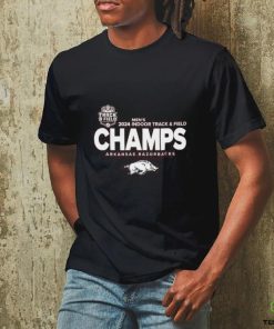 Arkansas Razorbacks 2024 SEC Men’s Indoor Track & Field Champions Locker Room Shirt