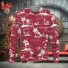 Denver Nuggets Baby Groot And Grinch Best Friends Football American Knitted Xmas 3D Sweater Gift Holidays
