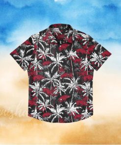 Arkansas Razorbacks Black Floral Hawaiian Shirt