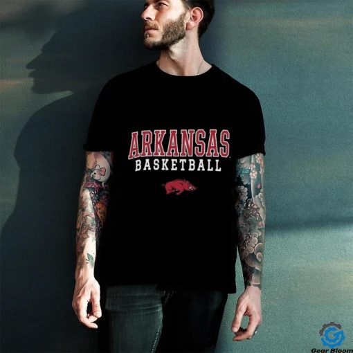 Arkansas Razorbacks Champion Basketball Stack Shirt