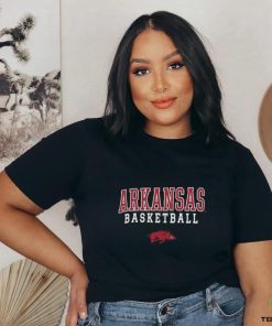 Arkansas Razorbacks Champion Basketball Stack Shirt