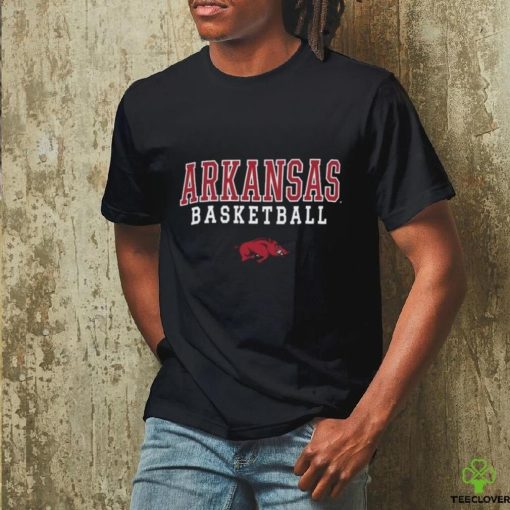 Arkansas Razorbacks Champion Basketball Stack Shirt