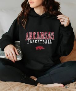 Arkansas Razorbacks Champion Basketball Stack Shirt