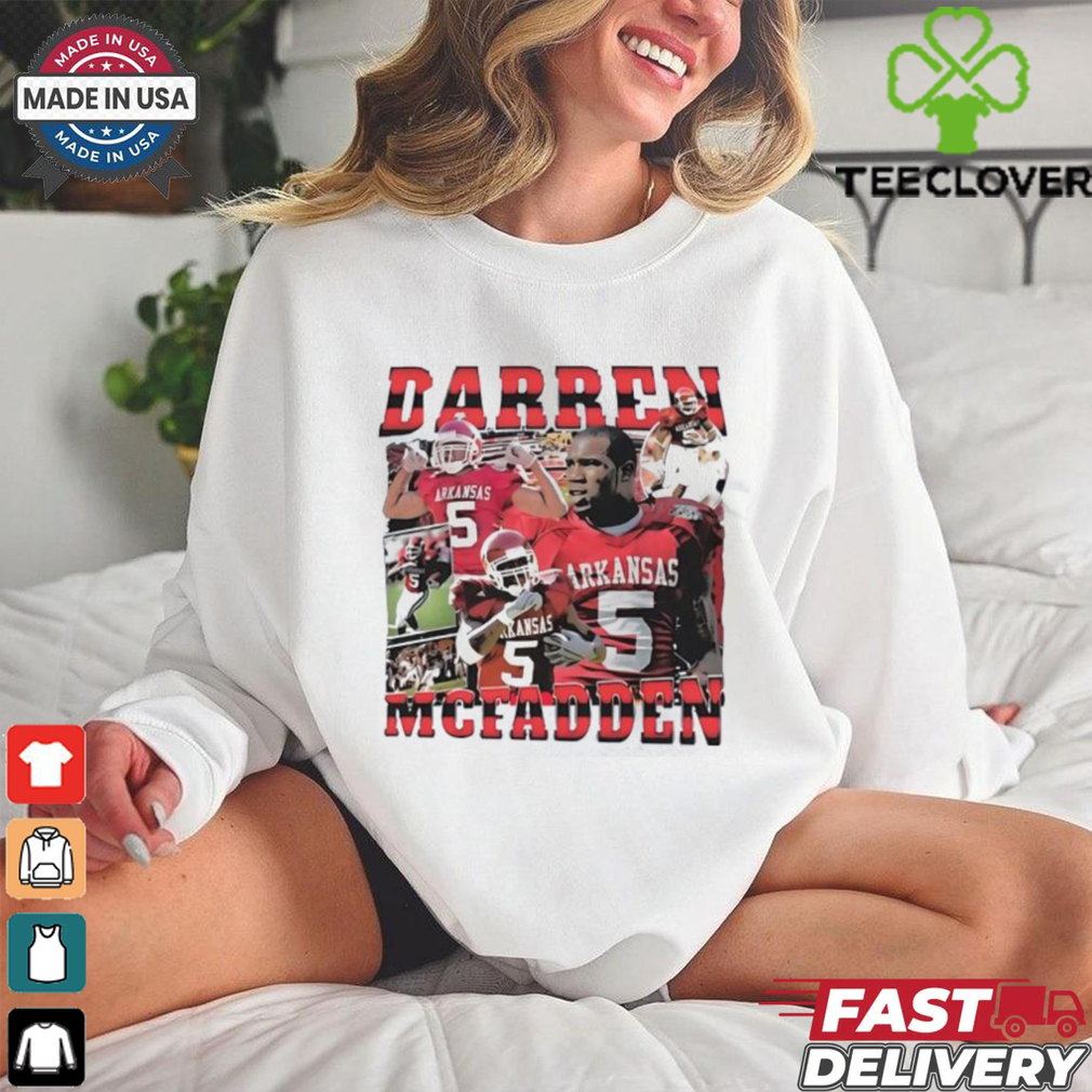 Arkansas Razorbacks Darren McFadden graphic shirt Arkansas Razorbacks Darren McFadden graphic shirt