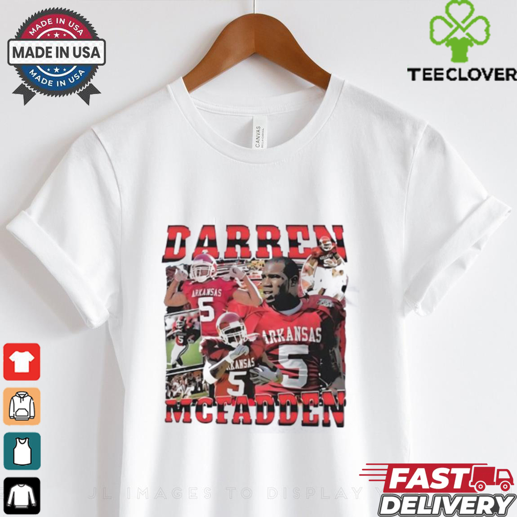 Arkansas Razorbacks Darren McFadden graphic shirt Arkansas Razorbacks Darren McFadden graphic shirt