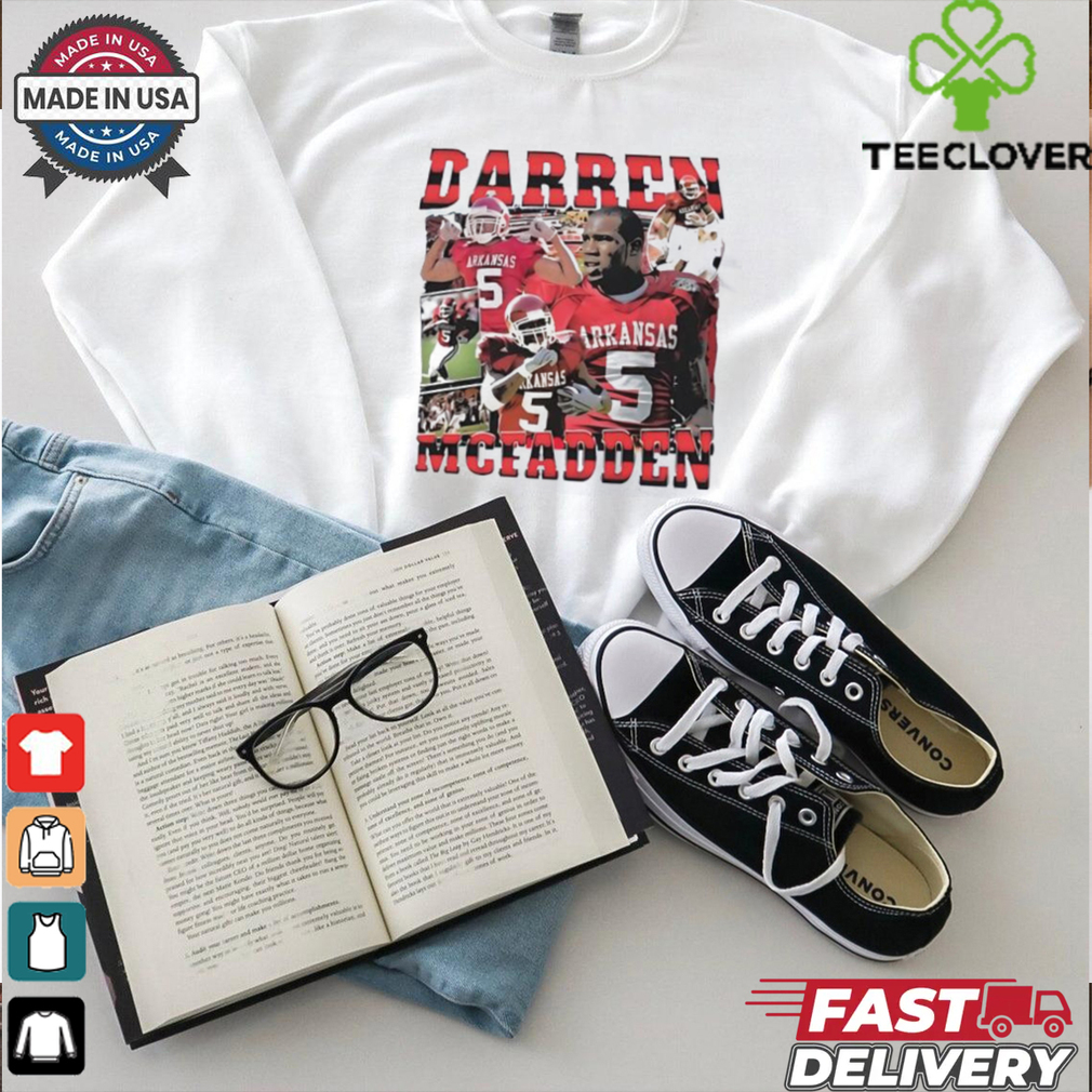 Arkansas Razorbacks Darren McFadden graphic shirt Arkansas Razorbacks Darren McFadden graphic shirt
