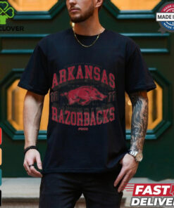 Arkansas Razorbacks Field Arched Wordmark T Shirt