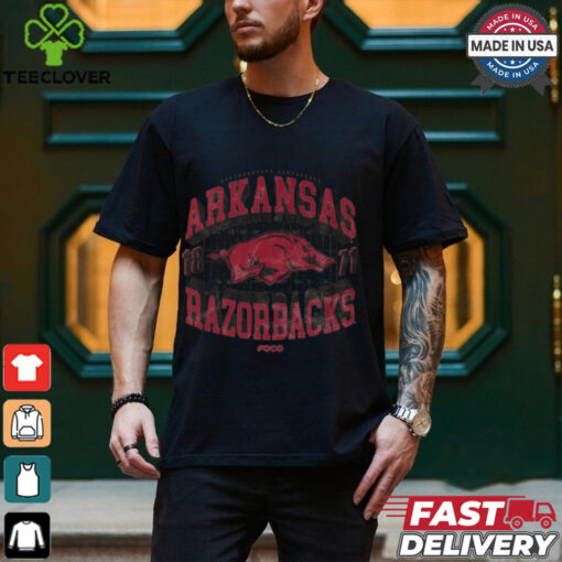 Arkansas Razorbacks Field Arched Wordmark T Shirt