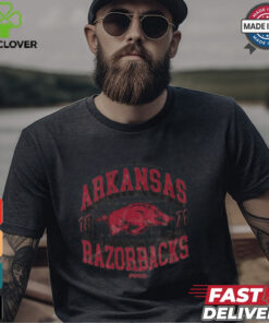 Arkansas Razorbacks Field Arched Wordmark T Shirt