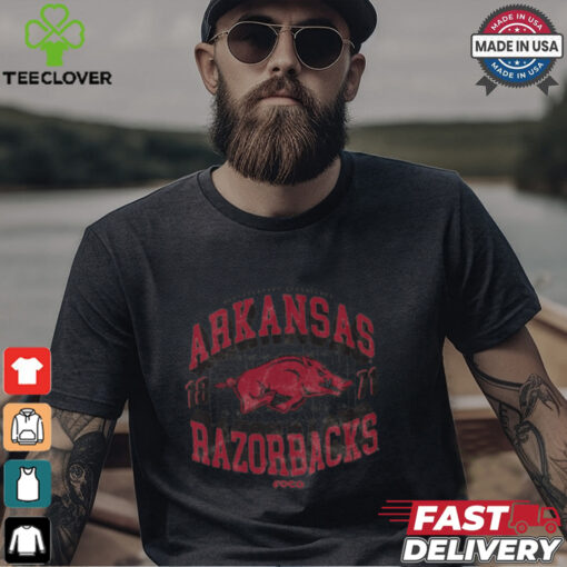 Arkansas Razorbacks Field Arched Wordmark T Shirt