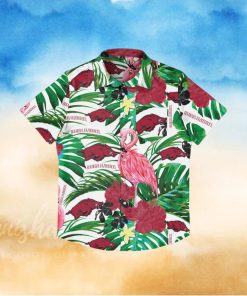 Arkansas Razorbacks Flamingo Hawaiian Shirt