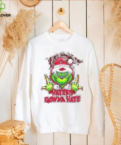 Arkansas Razorbacks Grinch haters gonna hate Christmas hoodie, sweater, longsleeve, shirt v-neck, t-shirt