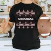 Arkansas Razorbacks Holiday Christmas Tree T Shirt