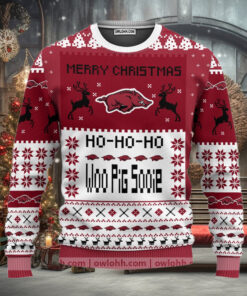 Arkansas Razorbacks Merry Christmas Ugly Christmas Sweaters