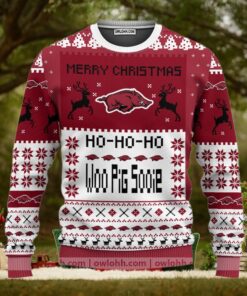 Arkansas Razorbacks Merry Christmas Ugly Christmas Sweaters