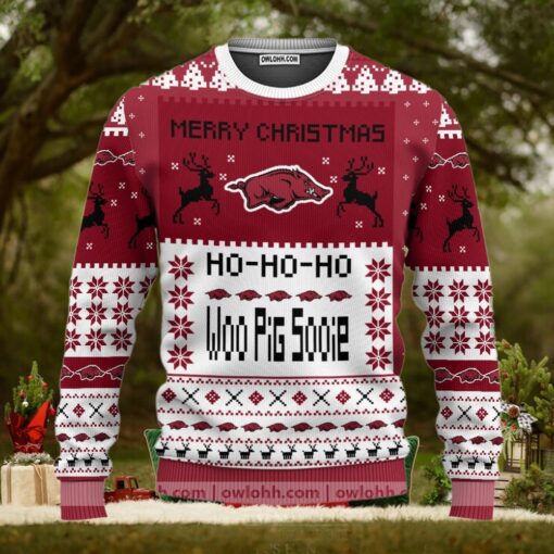 Arkansas Razorbacks Merry Christmas Ugly Christmas Sweaters