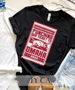 Arkansas Razorbacks Ticket To Omaha Shirt
