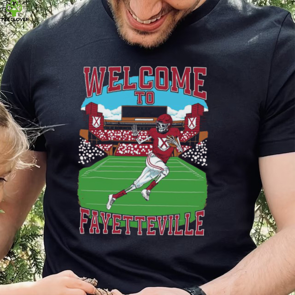 Arkansas Razorbacks Welcome To Fayetteville Shirt