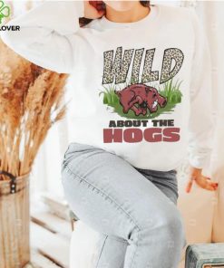 Arkansas Razorbacks Wild About The Hogs Shirt