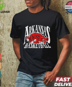 Arkansas Razorbacks basketball NCAA logo graphic shirt