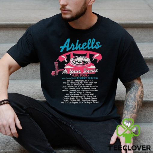Arkells At Your Service 2023 Tour Shirt Band Fan Concert For Unisex Classic Shirt
