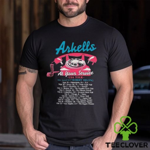 Arkells At Your Service 2023 Tour Shirt Band Fan Concert For Unisex Classic Shirt