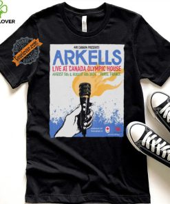 Arkells Live At Canada Olympic House August 5 6 2024 Paris France Poster Shirt
