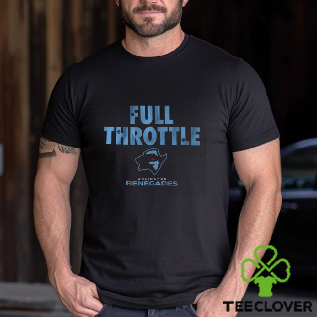 Arlington Renegades Ufl Full Throttle Shirt Arlington Renegades Ufl Full Throttle Shirt