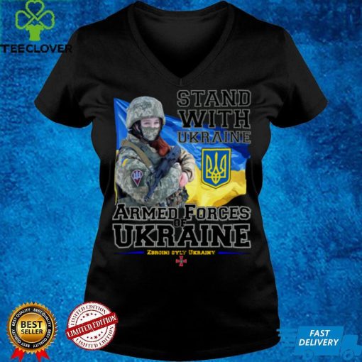 Armed Forces of Ukraine Stand with Ukraine T Shirt