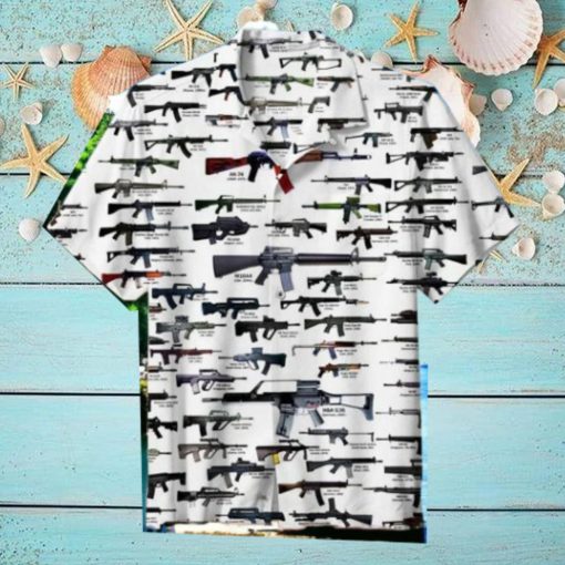 Armory Universal Rifle Collection Hawaiian Shirt Impressive Gift