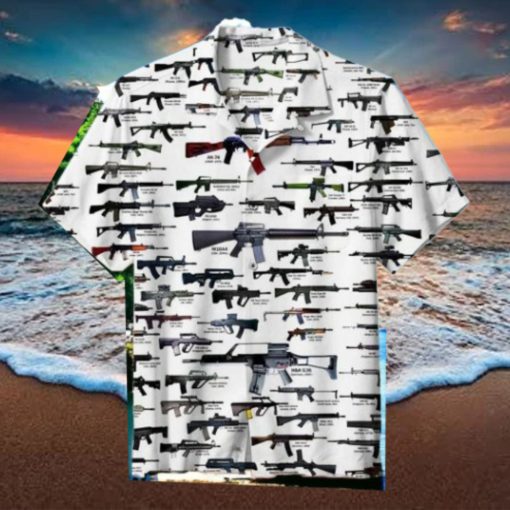 Armory Universal Rifle Collection Hawaiian Shirt Impressive Gift