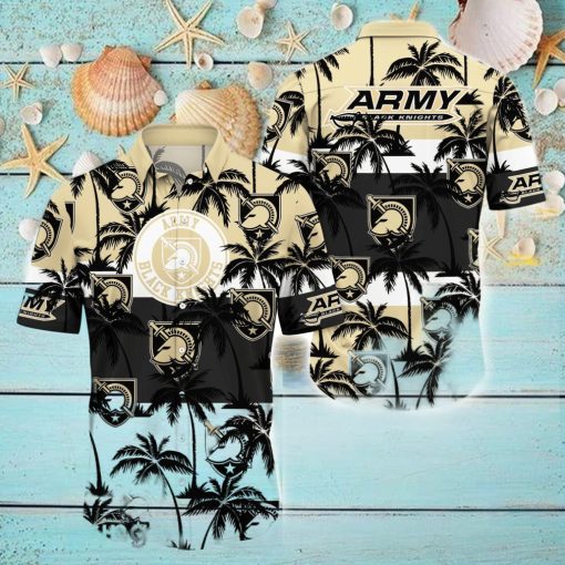 Army Black Knights All Over Print Logo And Coconut Trending Summer Gift Aloha Hawaiian Shirt