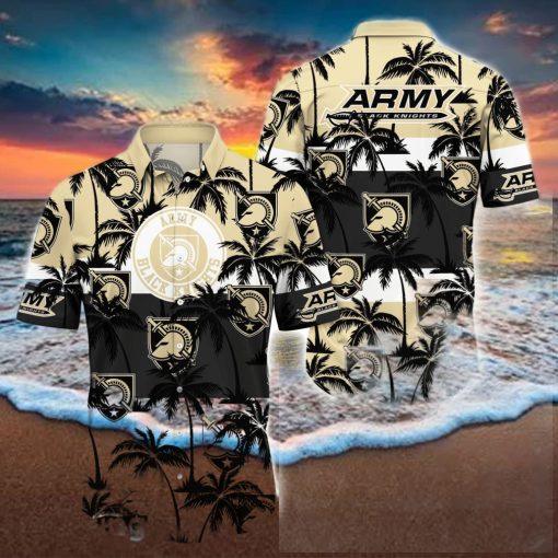 Army Black Knights All Over Print Logo And Coconut Trending Summer Gift Aloha Hawaiian Shirt