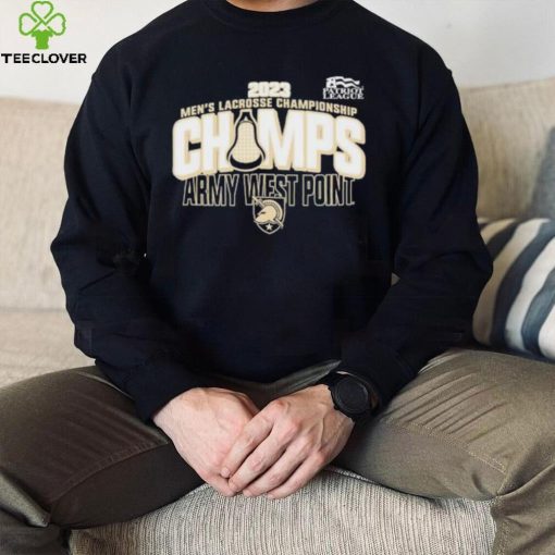 Army Black Knights Blue 84 2023 Patriot League Men’s Lacrosse Tournament Champions shirt